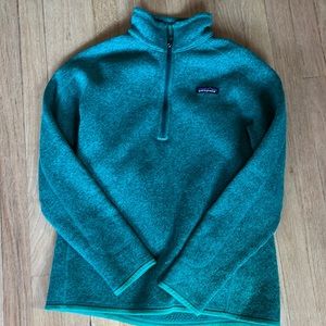 Women 1/4 zip better sweater. Size M